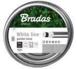 Tuyau d'arrosage WHITE LINE, 1/2', argent/blanc, 20 m