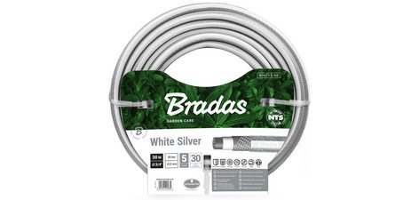 Tuyau d'arrosage NTS WHITE SILVER, 1/2', 20 m