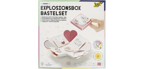 Explosion Box - kit d'activités manuelles 'Romantic'
