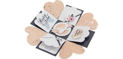 Explosion Box-Kit activités manuelles 'Happy Birthday'