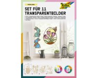 Kit de décoration pour fenêtre 'Printemps', 250x350 mm
