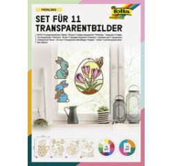 Kit de décoration pour fenêtre 'Printemps', 250x350 mm