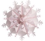 Set de création d'étoiles, rose / blanc