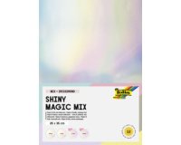 Assortiment de papier irisé, 250 x 350 mm