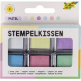 Tampon encreur set 'Pastel', 6 couleurs assorties