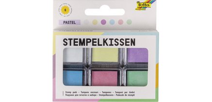 Set de tampons encreurs 'Pastel', assorti
