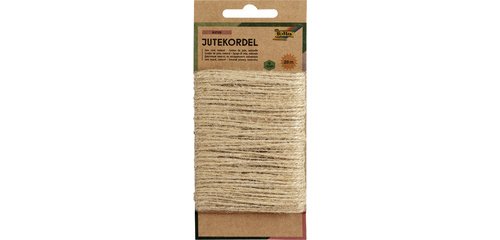 Cordon de jute, 20 m, naturel