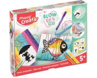 Kit feutre aérographe BLOW PEN 'Fil'Art', 22 pièces