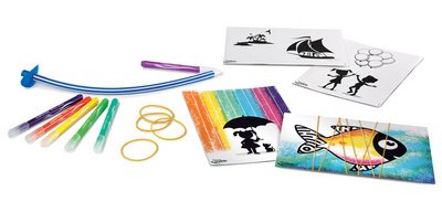 Kit feutre aérographe BLOW PEN 'Fil'Art', 22 pièces