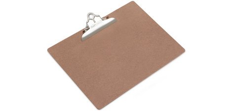 Porte-bloc, en panneau de particules, A3, marron