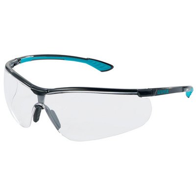 Lunettes de securite sport verres transparents sur bruneau.lu