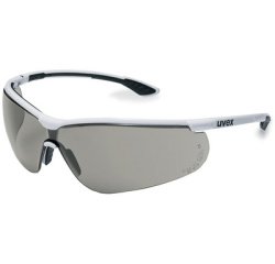 Lunettes de sécurité sport, teinte des verres : gris