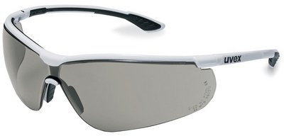 Lunettes de sécurité sport, teinte des verres : gris