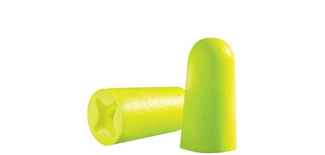 Single-use noise-canceling earplug x-fit, cardboard, lemon