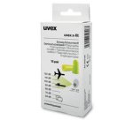 Single-use noise-canceling earplug x-fit, cardboard, lemon