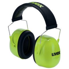 Coquille anti-bruit K4, vert fluo