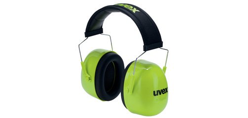 Coquille anti-bruit K4, vert fluo