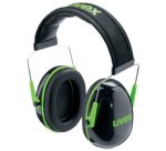 Coquille anti-bruit K1, noir / vert