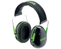 Gehoorbescherming K1, zwart/groen