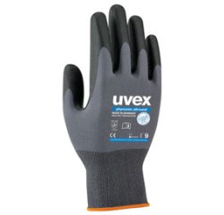 Handschuhe Uvex Phynomic allround - Grau/Schwarz - Paar - Größe 10