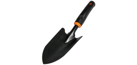 Transplantoir de jardin DE LUXE, largeur: 80 mm, noir