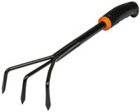 Griffe de jardin DE LUXE, largeur: 75 mm, noir