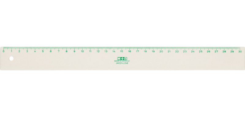 Règle 'Green Line', 300 mm, en matériau biologique