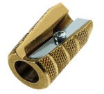 Taille-crayon 'GRANATE', simple, en laiton