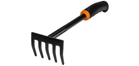 Râteau à fleurs DE LUXE, largeur: 90 mm, noir