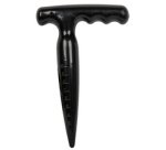 Plantoir conique DE LUXE, noir