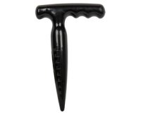 Plantoir conique DE LUXE, noir