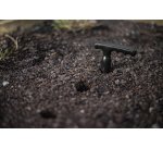 Plantoir conique DE LUXE, noir