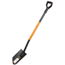 Puntspade, lengte: 1.250 mm, zwart/oranje