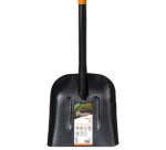 Pelle en acier, longueur 1.250 mm, noir/orange