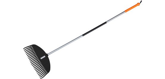 TQ Laubrechen, Metallstiel, 23 Zinken