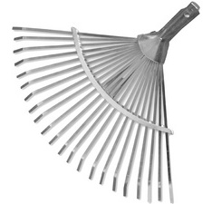 Verstelbare bladhark zonder steel, aluminium