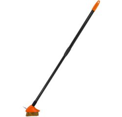 Brosse pour dalles, télescopique, longueur:800-1400mm