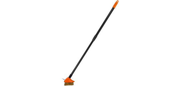 Brosse pour dalles, télescopique, longueur:800-1400mm