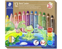 Crayon de couleur hexagonal Noris junior,étui de12