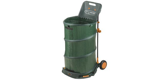 Faltbarer Mehrfachkorb-Laubsammler, 160 Liter