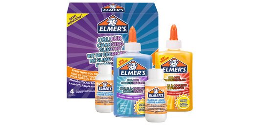 Slime Kit 'Color Changing Slime Kit', 4 pièces