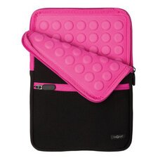 Housse 'Go' pour PC-tablette, noir / rose foncé