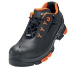 2 Chaussures basses S3 SRC, T. 42, noir/orange