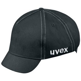 Petje met valbescherming u-cap sport, maat 55-59 cm, zwart