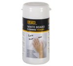 Lingettes nettoyantes tableau blanc, 100 pièces