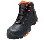 2 Chaussures montantes S3 SRC, T. 40, noir/orange