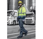 2 Chaussures montantes S3 SRC, T. 40, noir/orange