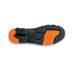 2 Chaussures montantes S3 SRC, T. 40, noir/orange
