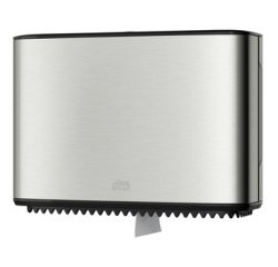 TORK Distributeur de papier toilette 'Mini Jumbo', inox