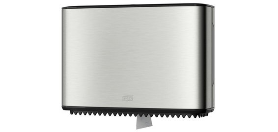 TORK Distributeur de papier toilette 'Mini Jumbo', inox